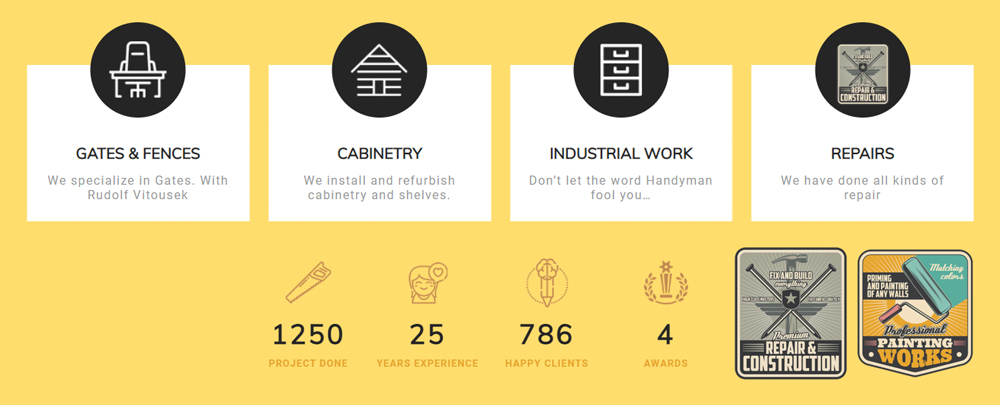 Silver Desert Handyman cover