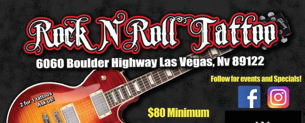 Rock N Roll Tattoo | Las Vegas NV | Goodviser