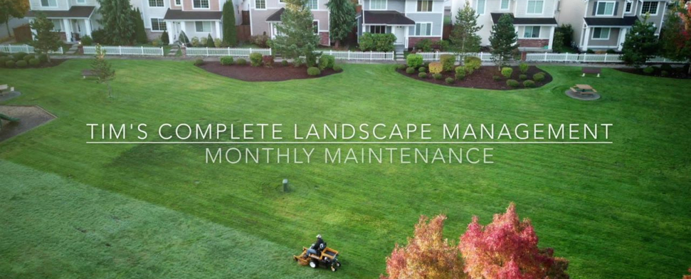 Tim's Complete Landscape Management cover