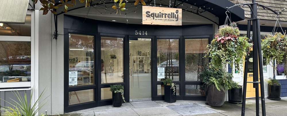 Squirrelly Art Studio + Gift Making Workshop cover