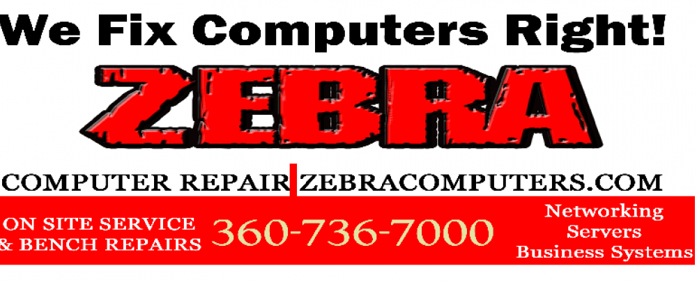 Zebra Computer Repair & Networking cover