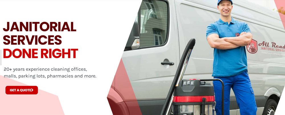 All Ready Janitorial Services cover