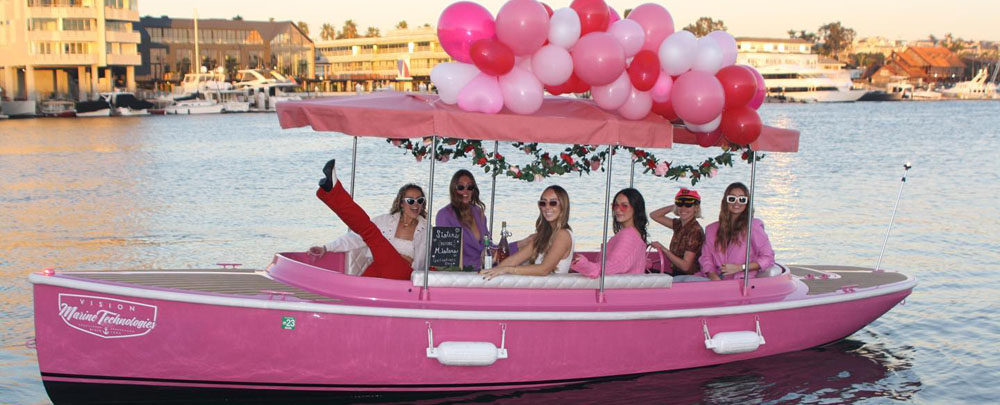 Vision Electric Boat Rental in Newport Beach cover
