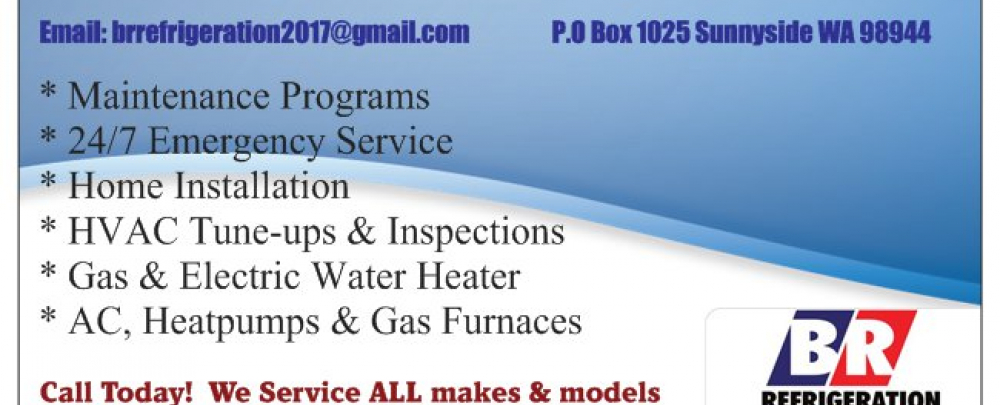 BR Refrigeration Heating & Air cover