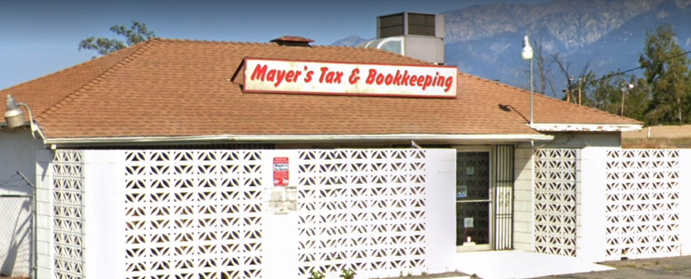 Mayer's Income Tax Service cover