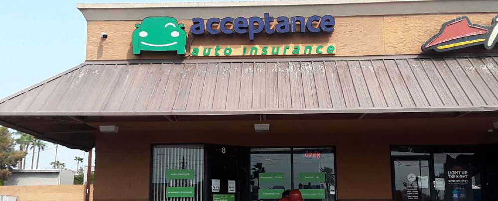 Acceptance Insurance cover