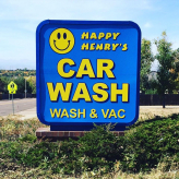 Happy Henry's Car Wash  logo