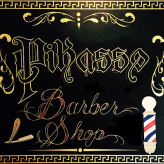 PIKASSOBARBERSHOP logo