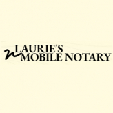 Laurie's Mobile Notary logo