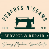 Peaches n' Seams logo