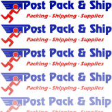 Post Pack & Ship logo