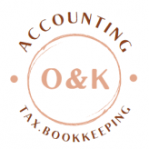 O&K Tax and Bookkeeping logo