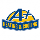A Plus Heating & Cooling logo